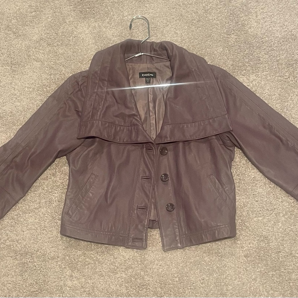 Bebe Leather Jacket - image 2